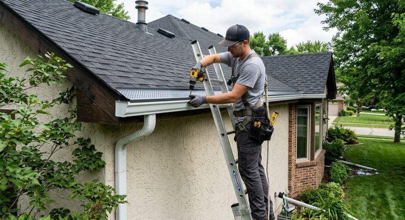Gutter Cap Installation in Arvada, CO