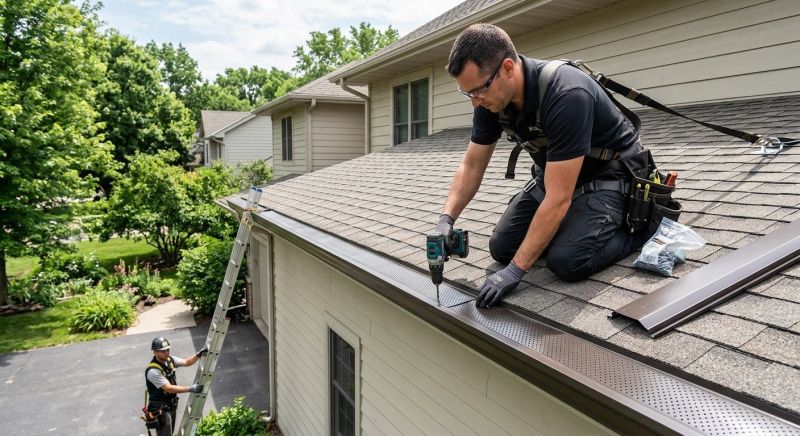 Gutter Cap Installation in Roseville, CA