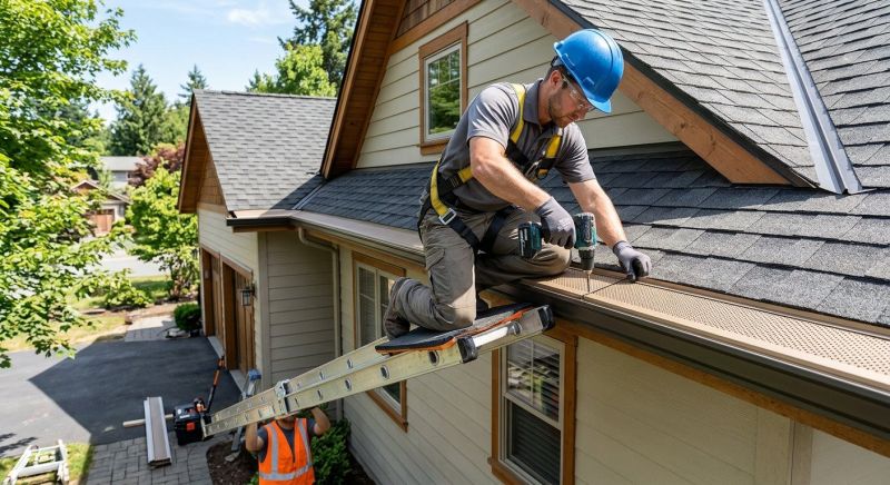 Gutter Cap Installation in Roseville, CA