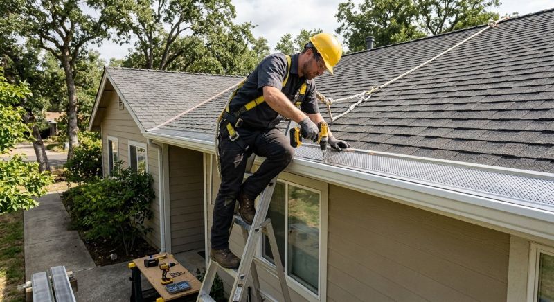 Gutter Mesh Installation in Redmond, WA