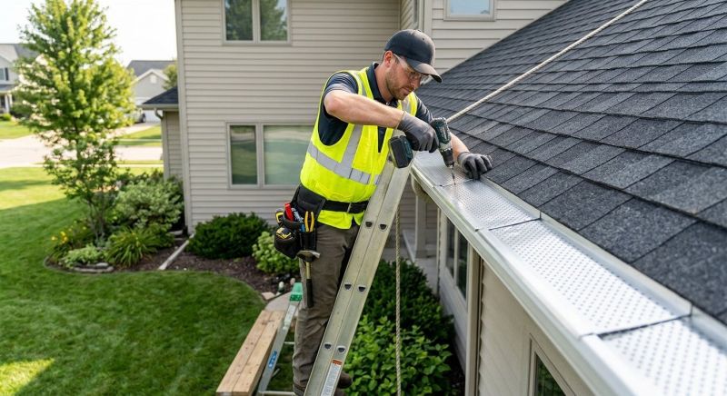 Gutter Protection Installation in Roseville, CA