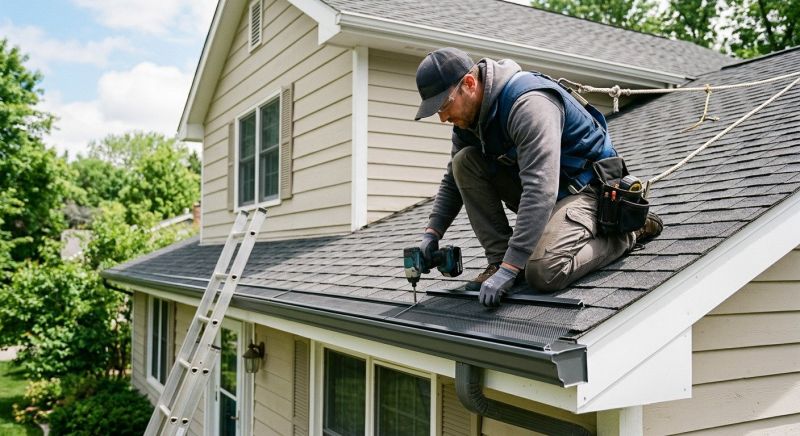 Leaf Barrier Installation in Boulder, CO