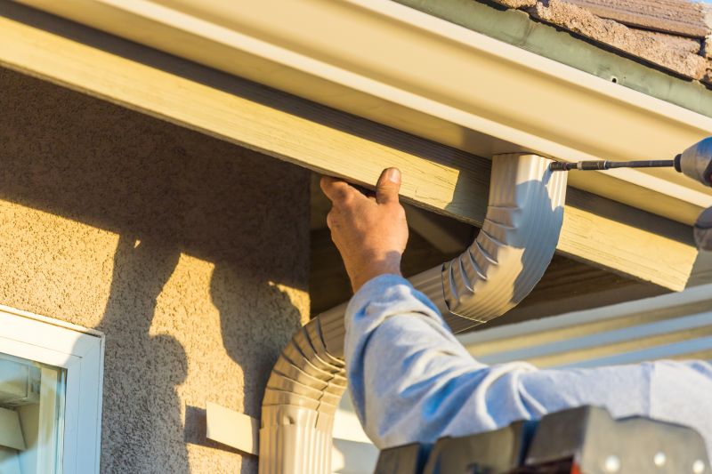 Rain Gutter Cover Installation