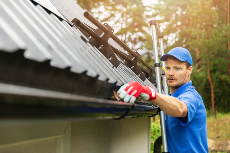 Rain Gutter Cover Installation