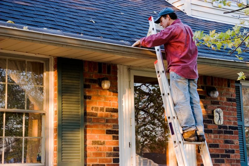 Rain Gutter Cover Installation